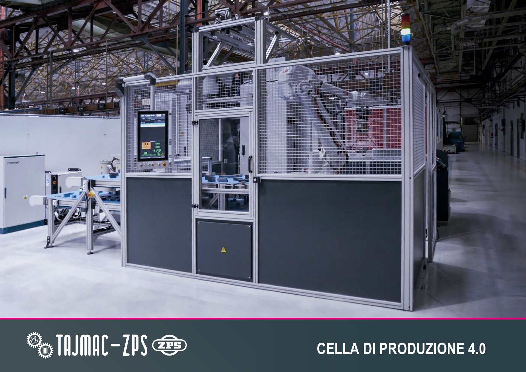 Anteprima della presentazione Cella produttiva 4.0 presso TAJMAC-ZPS